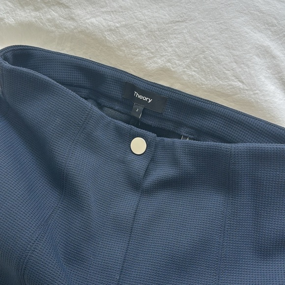 Theory Navy Blue Trousers, Size 2 - Picture 2 of 3